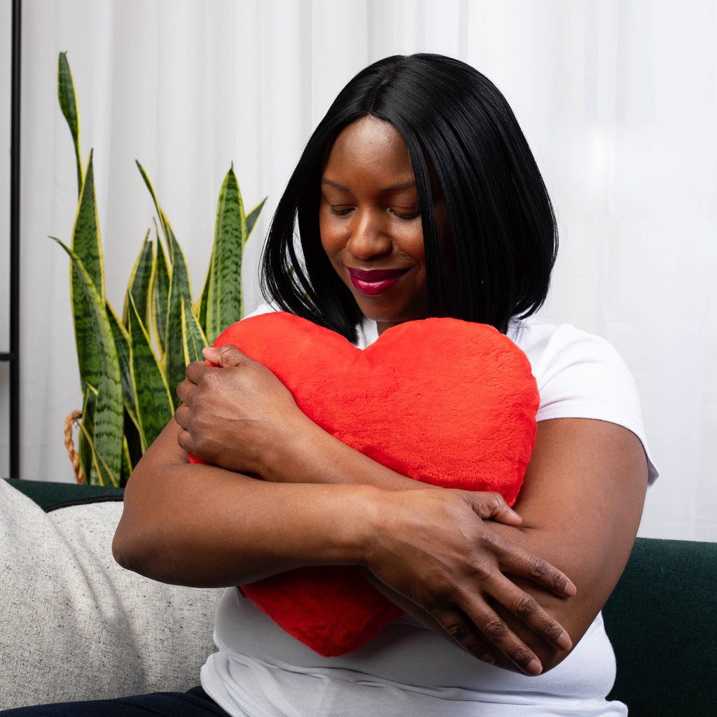 The Heart to Hug Pillow - Fearless Red