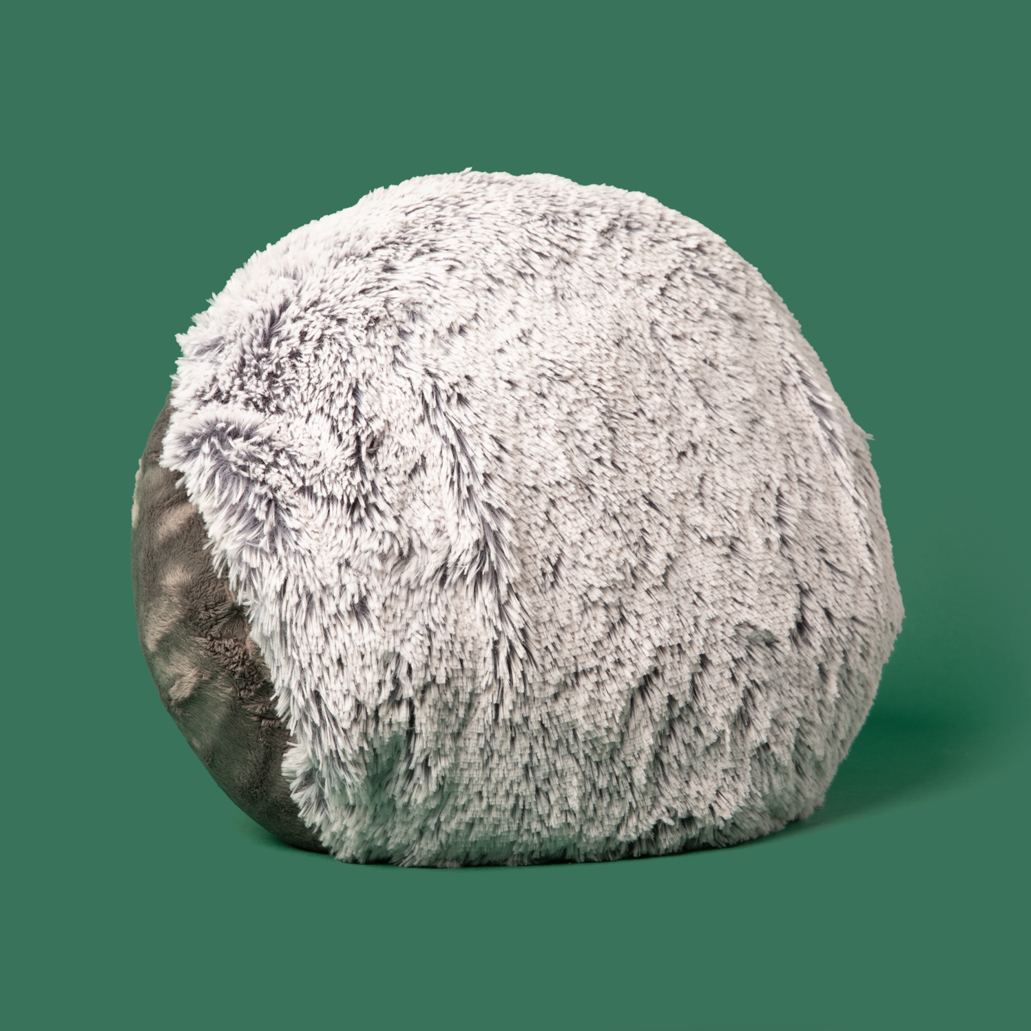 Hug Pillow - 10 lb with Pocket - Round Gray