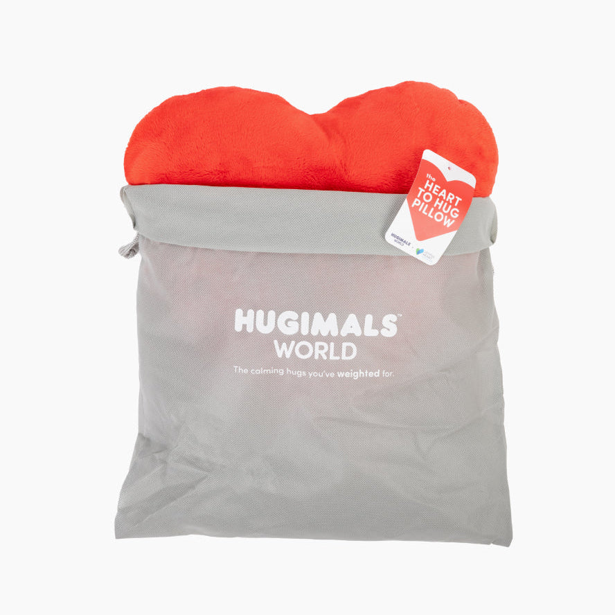 The Heart to Hug Pillow - Fearless Red