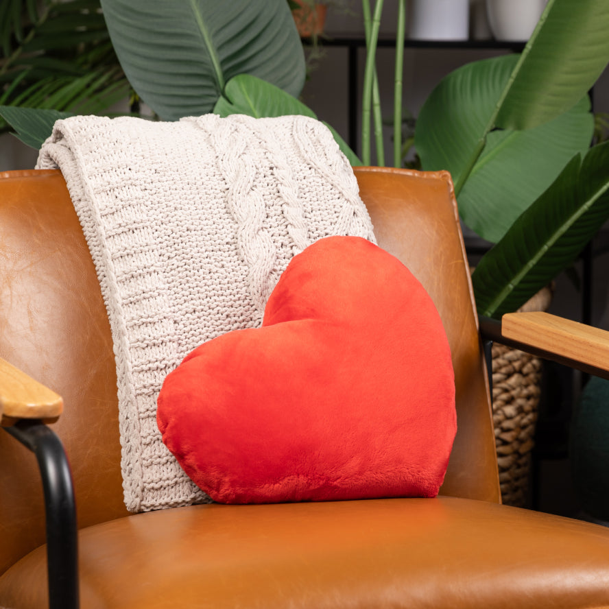 The Heart to Hug Pillow - Fearless Red